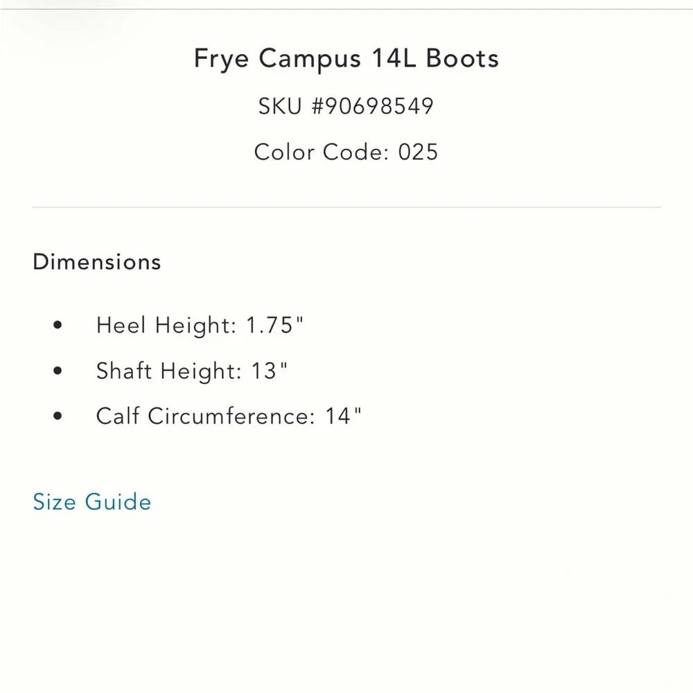 Frye Campus 14L boot in Saddle Montana Leather - Picture 11 of 13